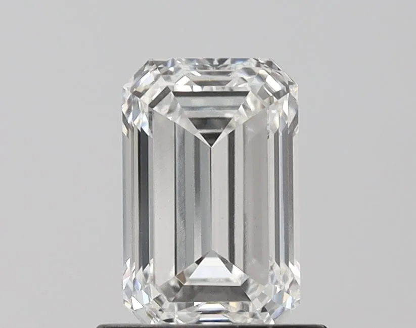 1 carat F-VVS2 Emerald Cut Lab Grown Diamond