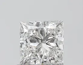 1.01 carat F-VVS2 Princess Cut Lab Grown Diamond