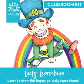 Art Kits   Video Tutorial | Ink and Marker Project | Lucky Leprechaun (Classroom Kit)