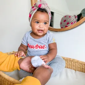 Baby Newborn Matching Set - Newbae (Heather Grey)