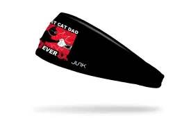 Best Cat Dad Headband