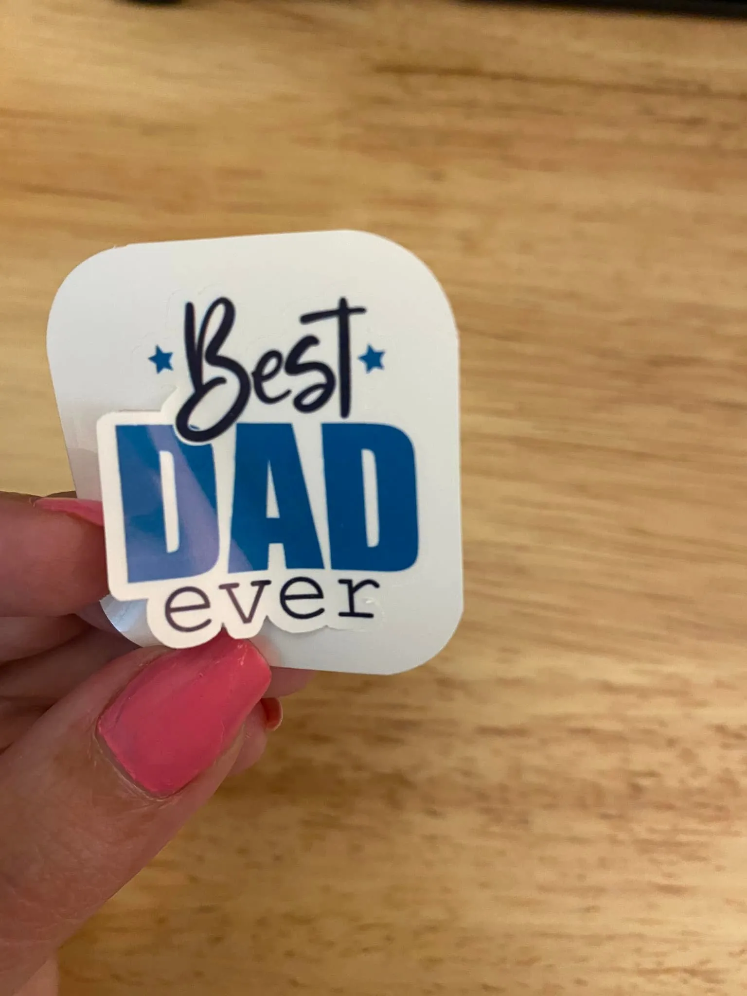 Best Dad Ever Sticker