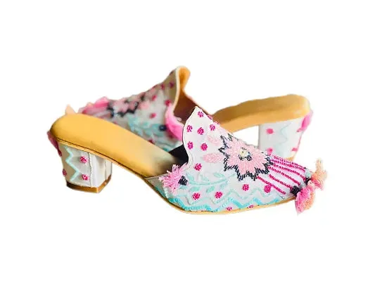 Designer Leather Heels For Women
