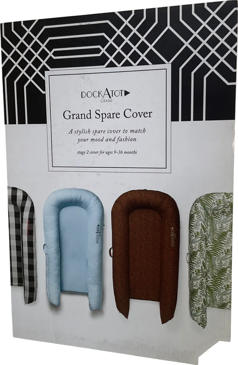 DockATot Beige Painted Spots Grand Cover - Sleepyhead  Spare Cover