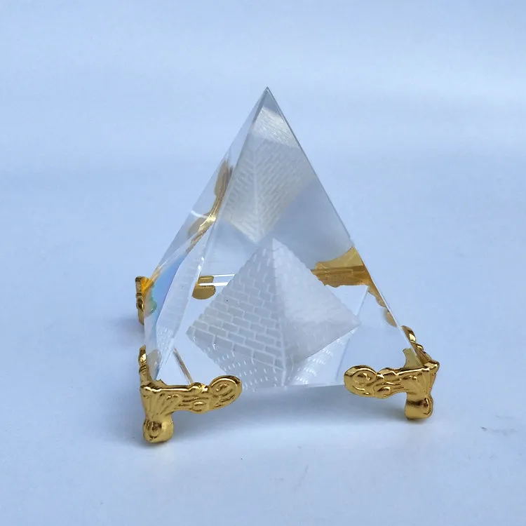 Energy Feng Shui Crystal Pyramid Crystal Chakra Energy Decor