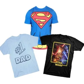 Fathers Day Gift - 3 Super Dad T-Shirts Combo