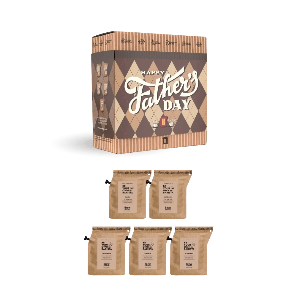 FATHER`S DAY RETRO SPECIALTY COFFEE GIFT BOX