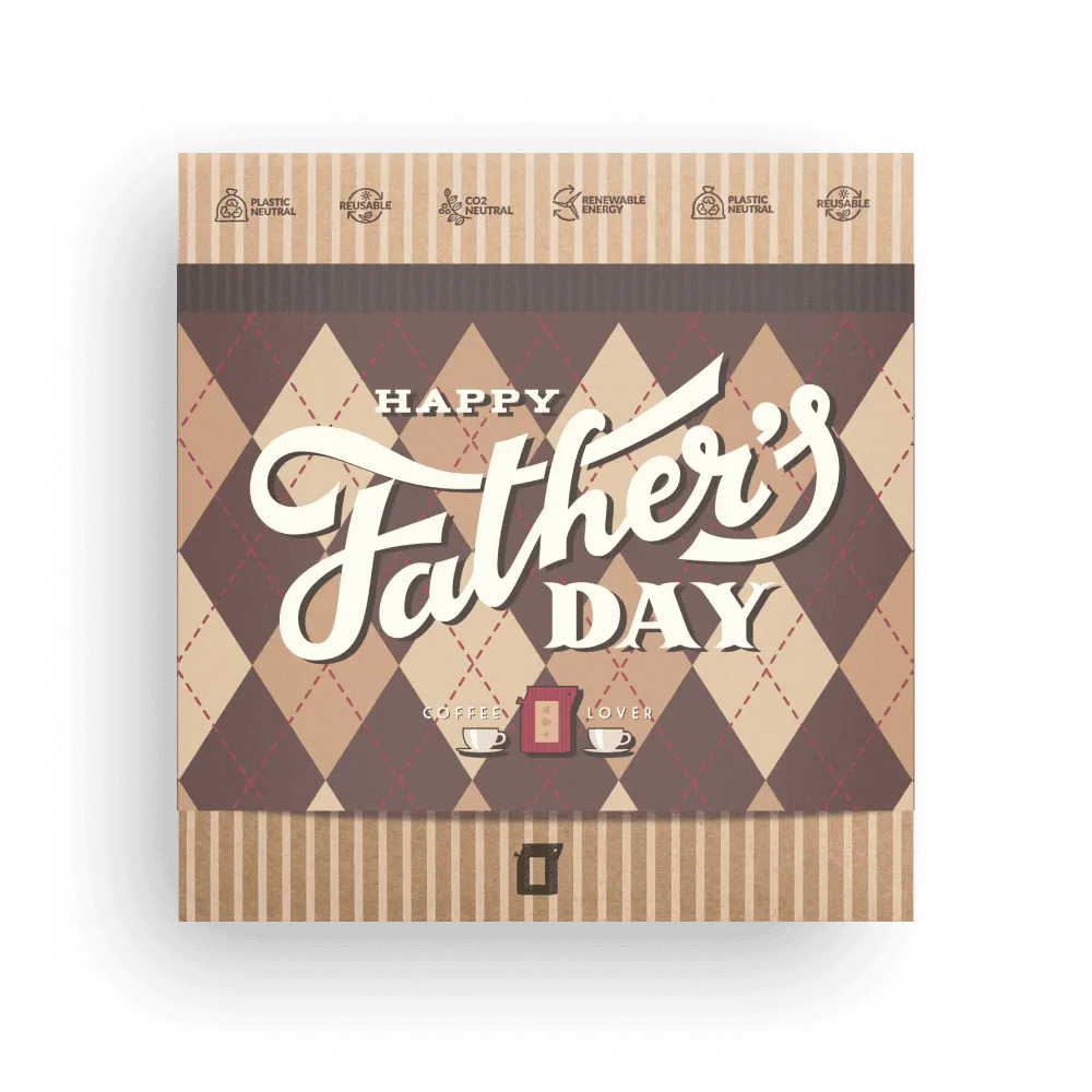 FATHER`S DAY RETRO SPECIALTY COFFEE GIFT BOX