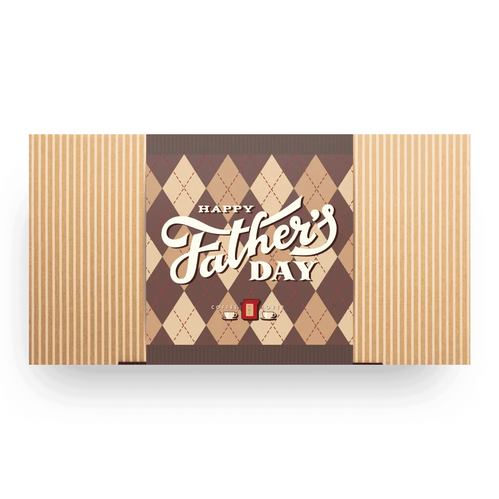 FATHER`S DAY RETRO SPECIALTY COFFEE GIFT BOX