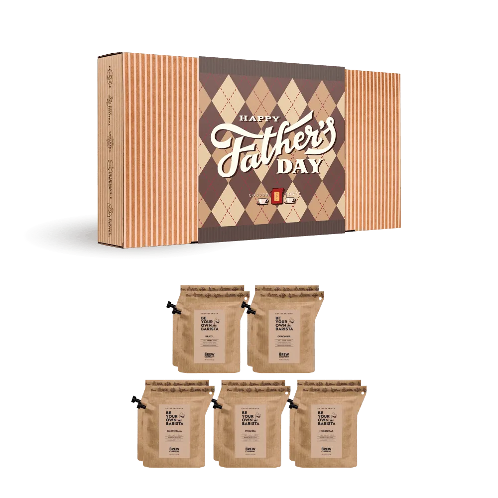 FATHER`S DAY RETRO SPECIALTY COFFEE GIFT BOX