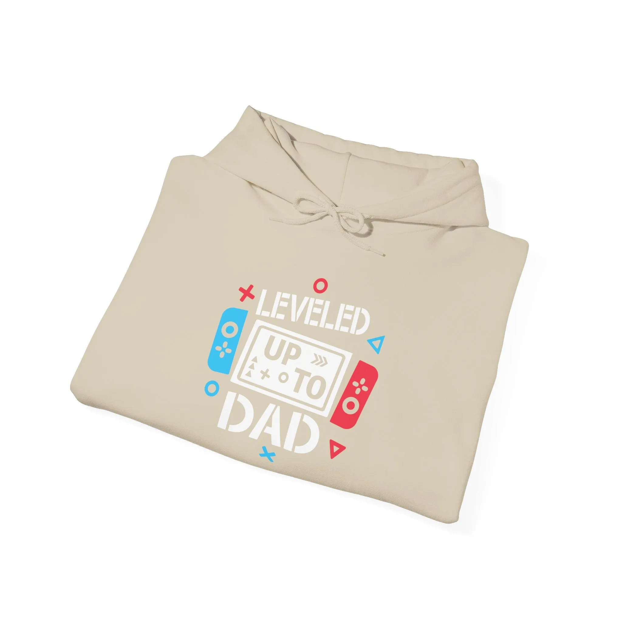 Gaming Dad Hoodie - Leveled Up Sweatshirt for Gamers