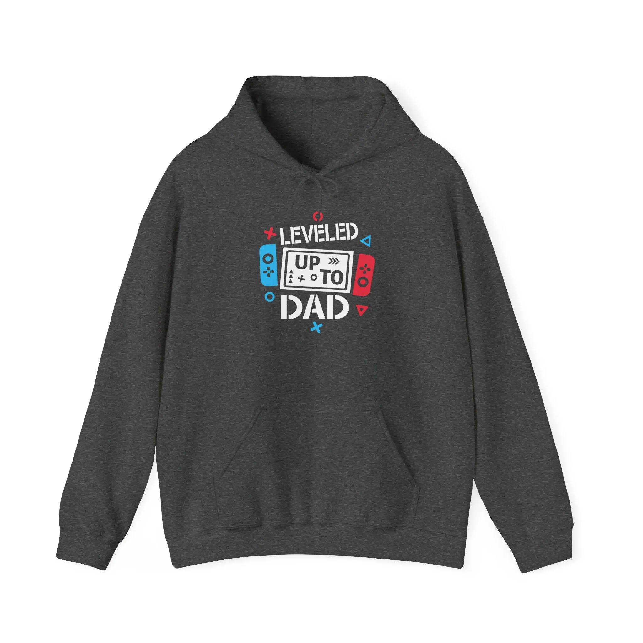 Gaming Dad Hoodie - Leveled Up Sweatshirt for Gamers