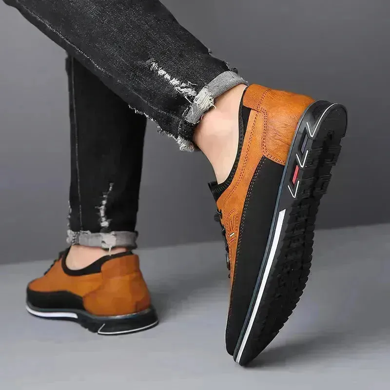 Genuine Leather Sports Comfortable And Non-slip Waterproof Leather Formal Shoes for Men