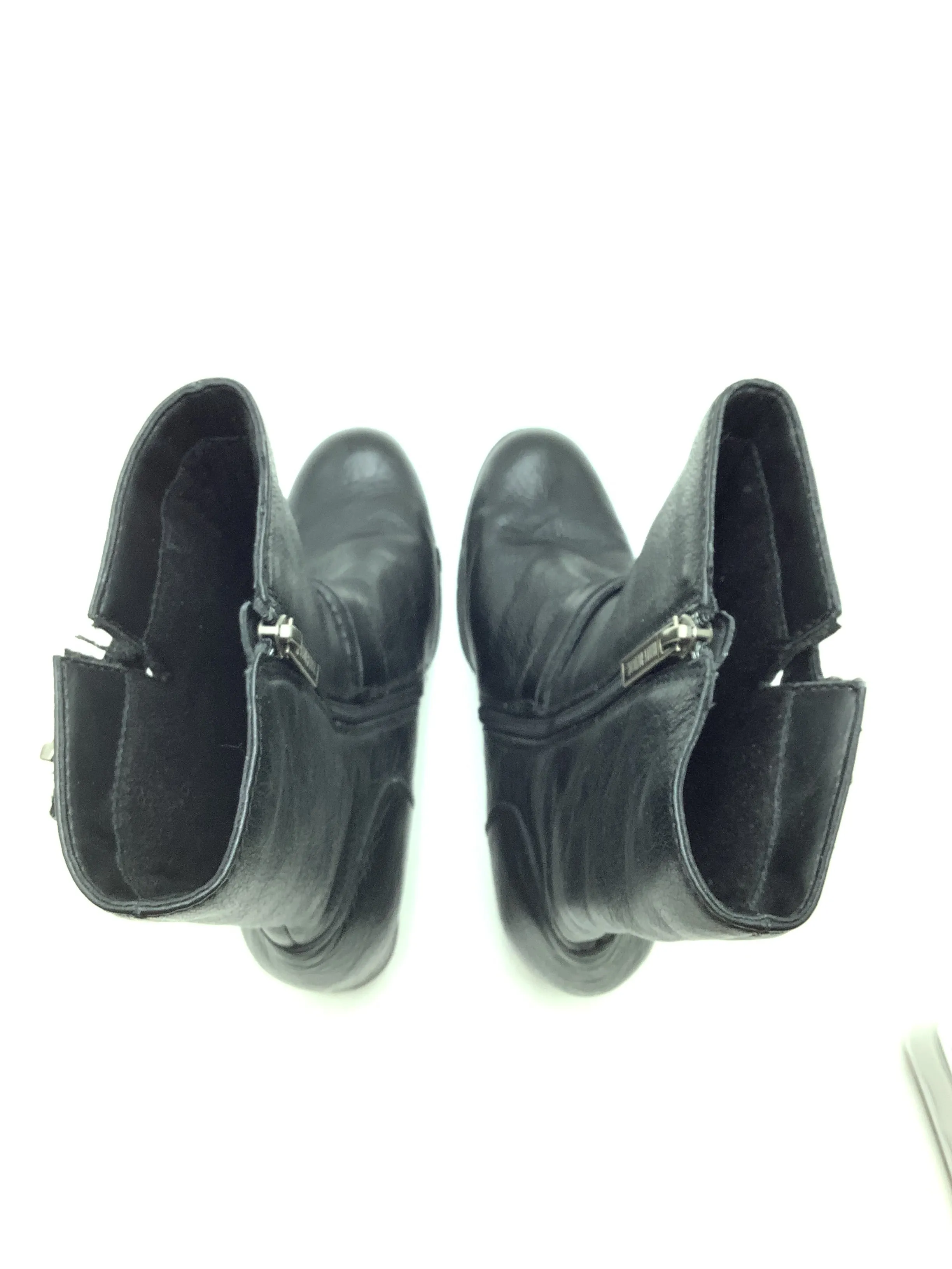 Harley Davidson Women's Biker Boot Leather Black Size: 9