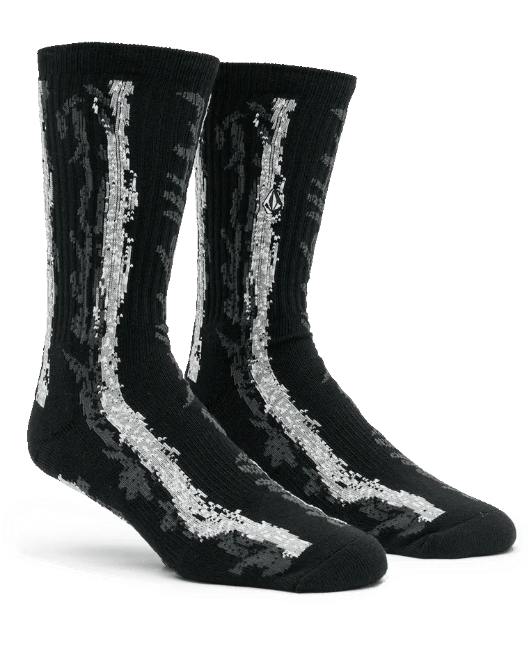 Hockey Dad Socks in Black