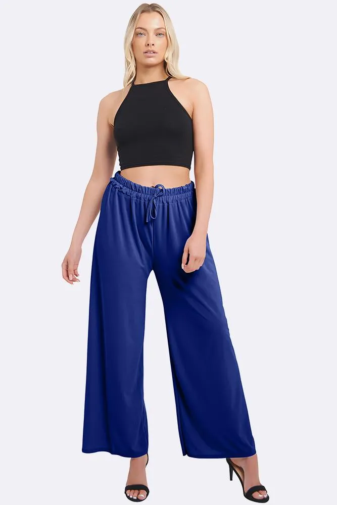 Italian Drawstring Jogger Style Trousers