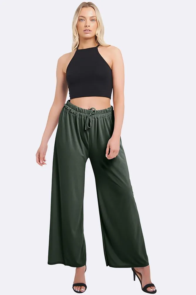 Italian Drawstring Jogger Style Trousers