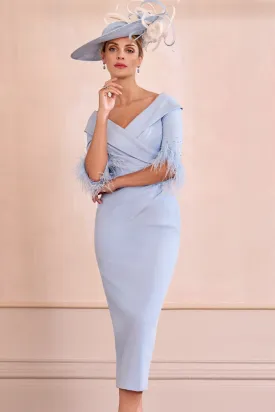 John Charles 29247 Ice Blue Dress