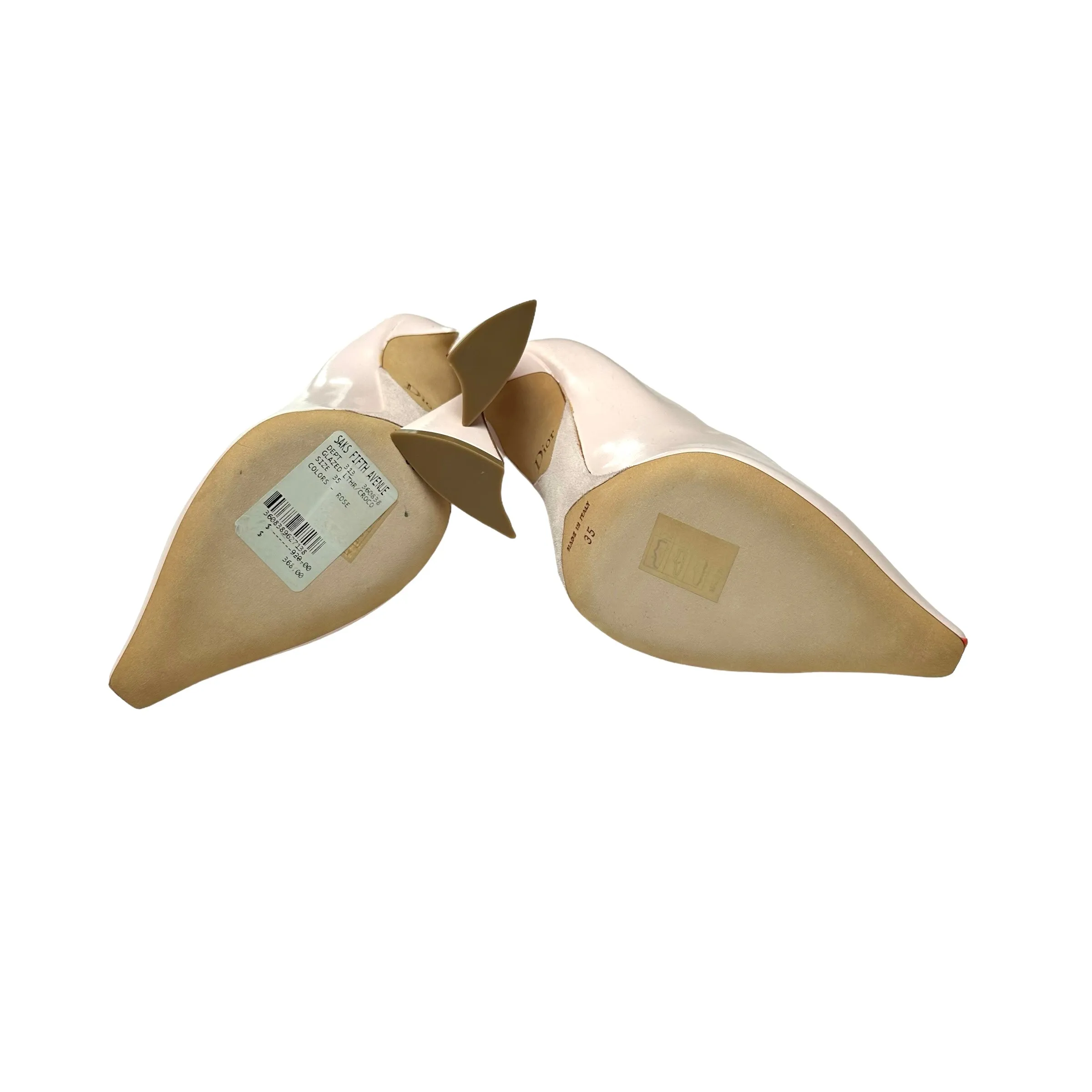 Light Pink Architectural Heels - 5