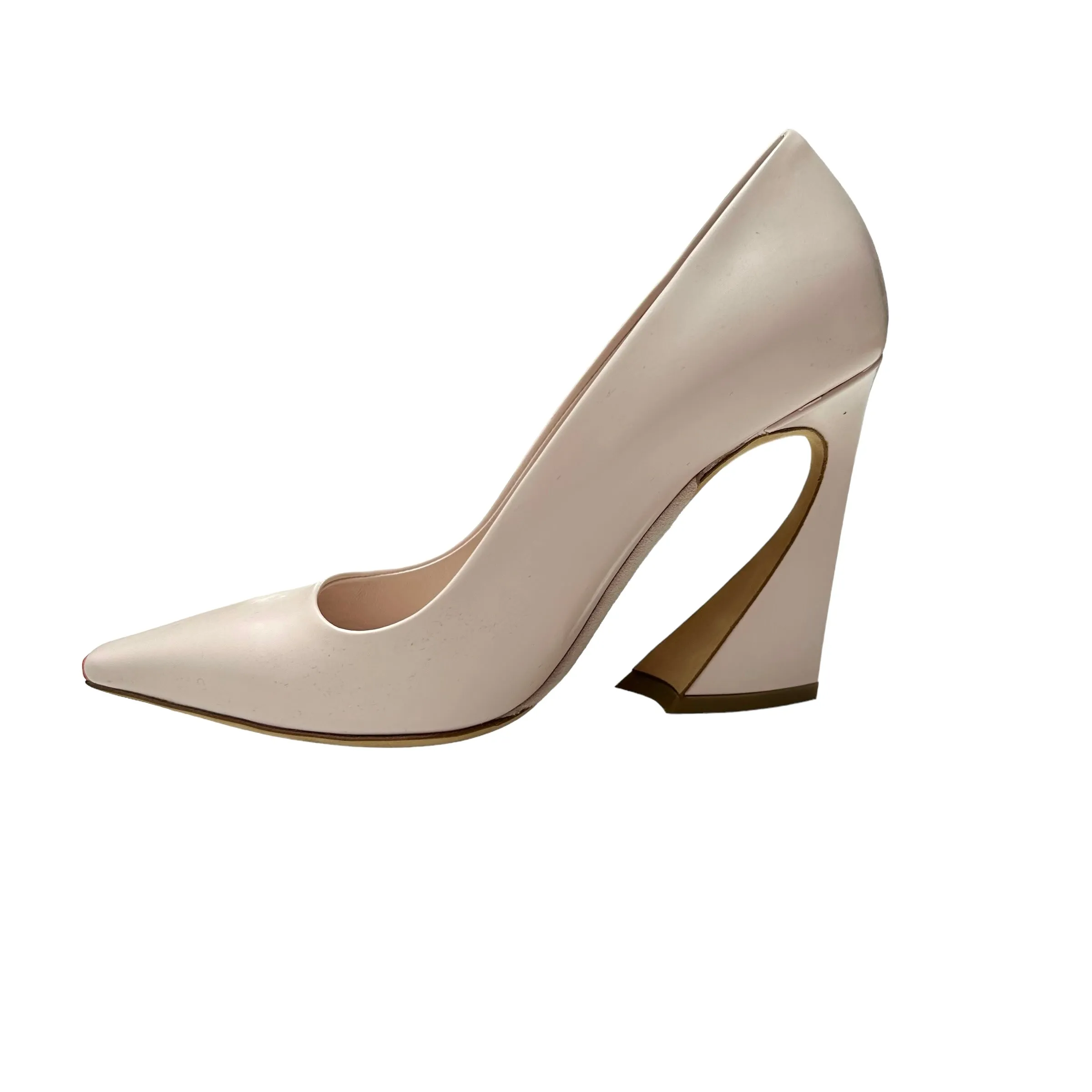 Light Pink Architectural Heels - 5