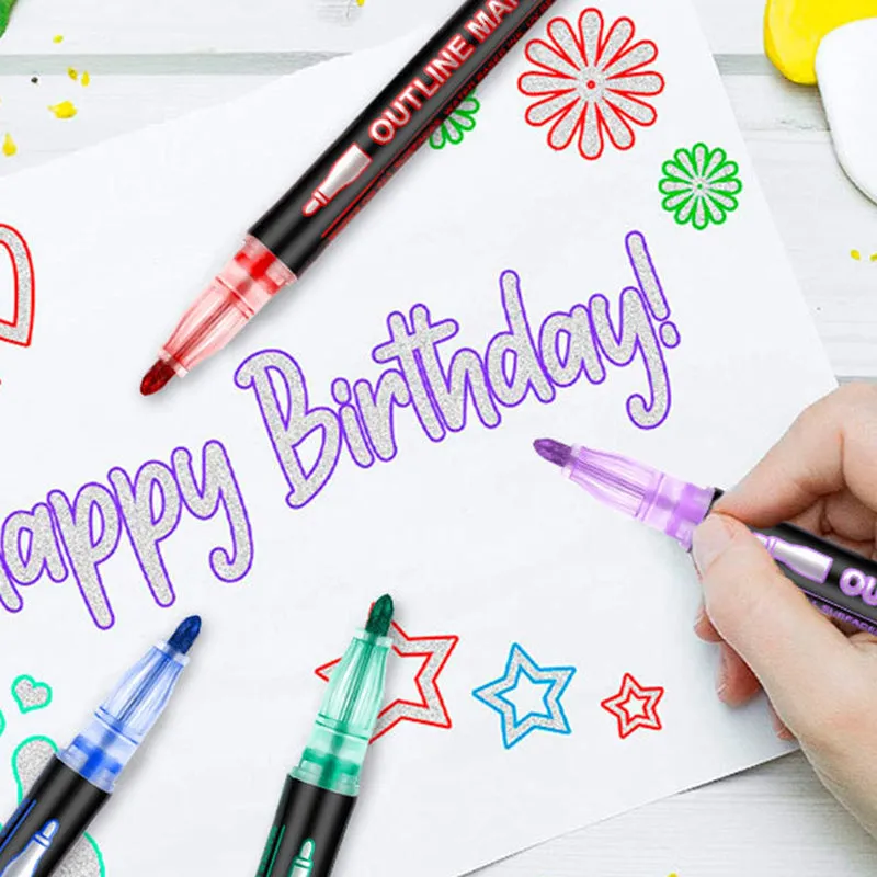 Limited Time Sale-49% OFFColoring Lightstick Graffiti Highlighter Pens