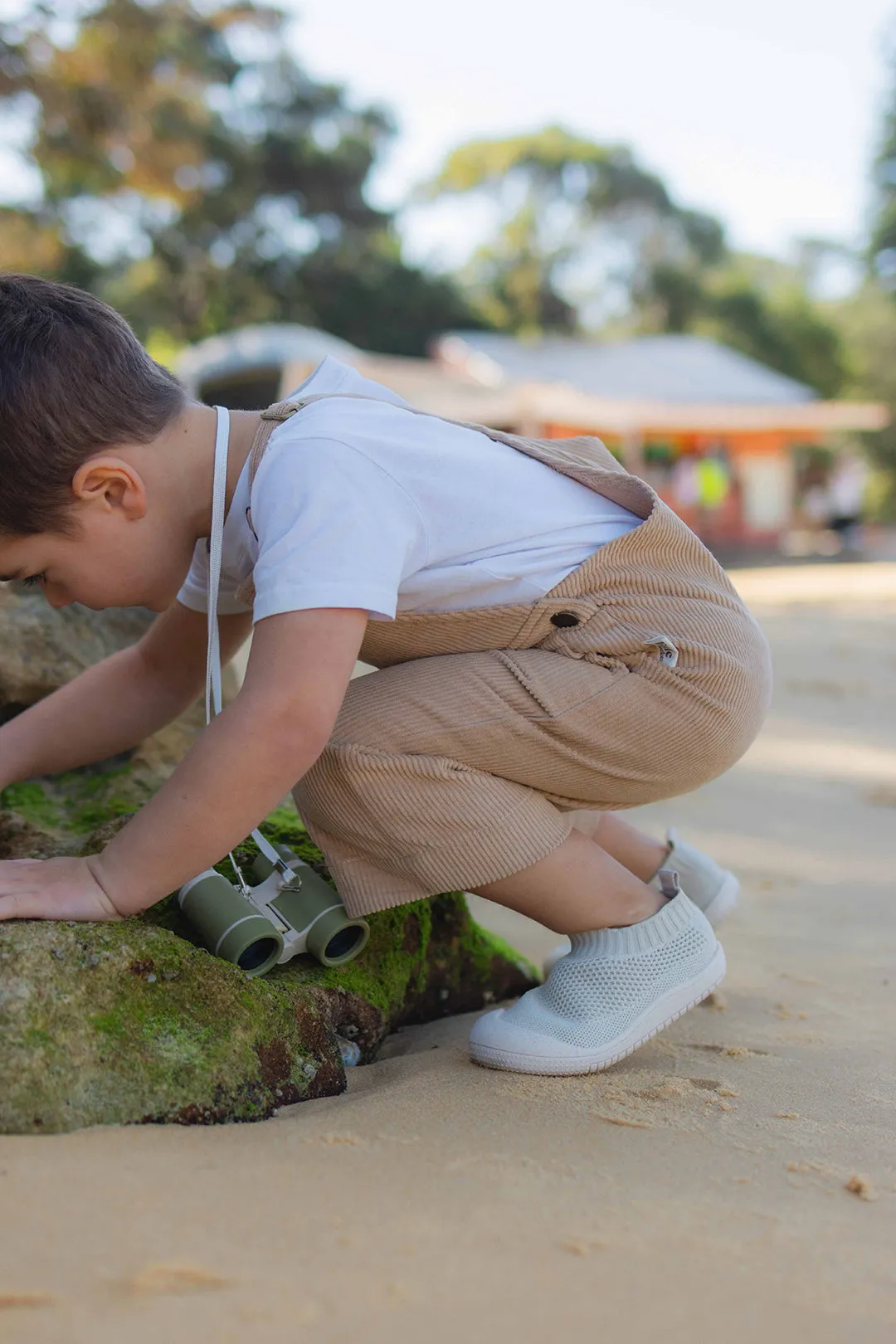 Little Sohls Slip On Toddler Shoe - Sand Dune