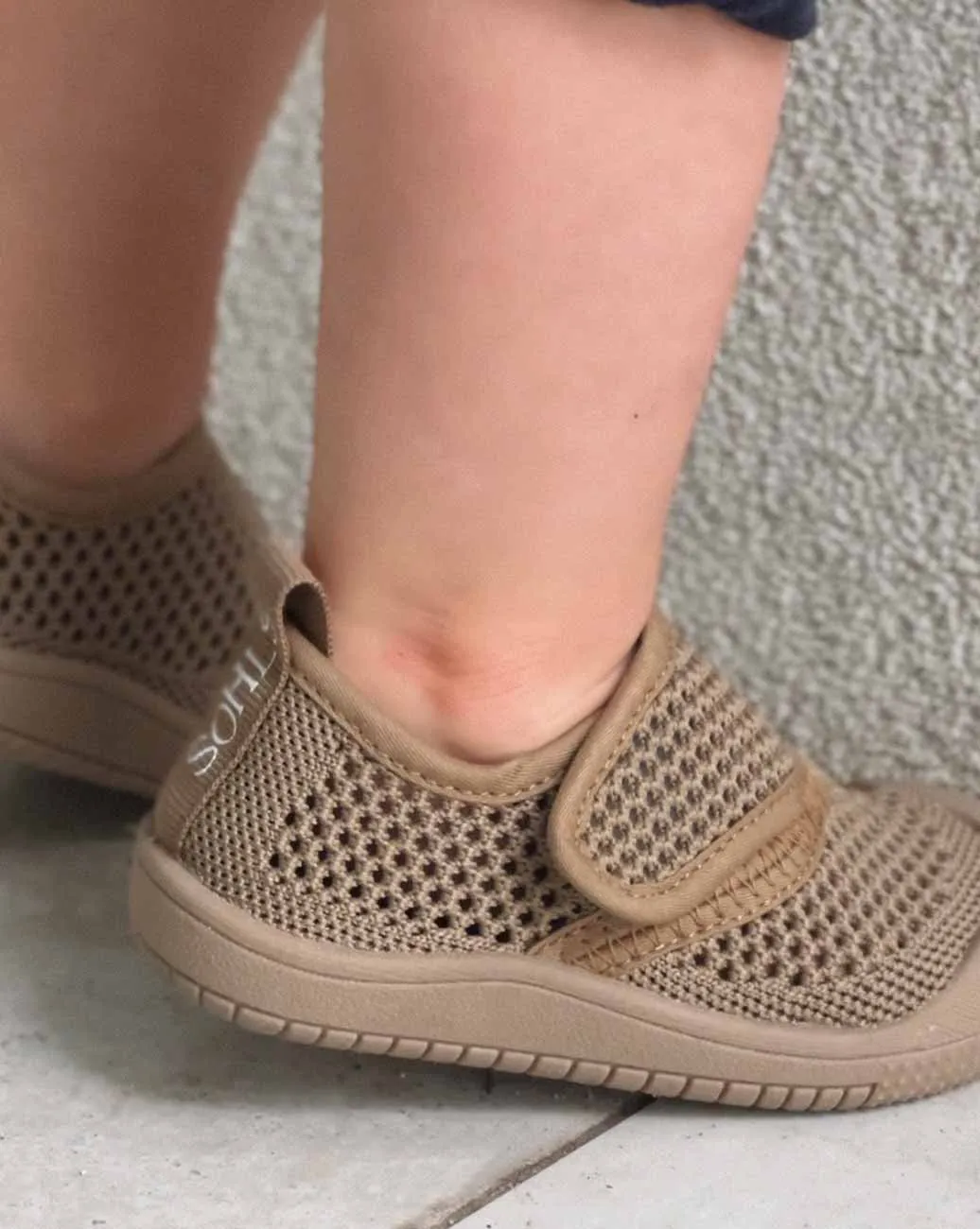 Little Sohls Velcro Toddler Shoe - Earthstone