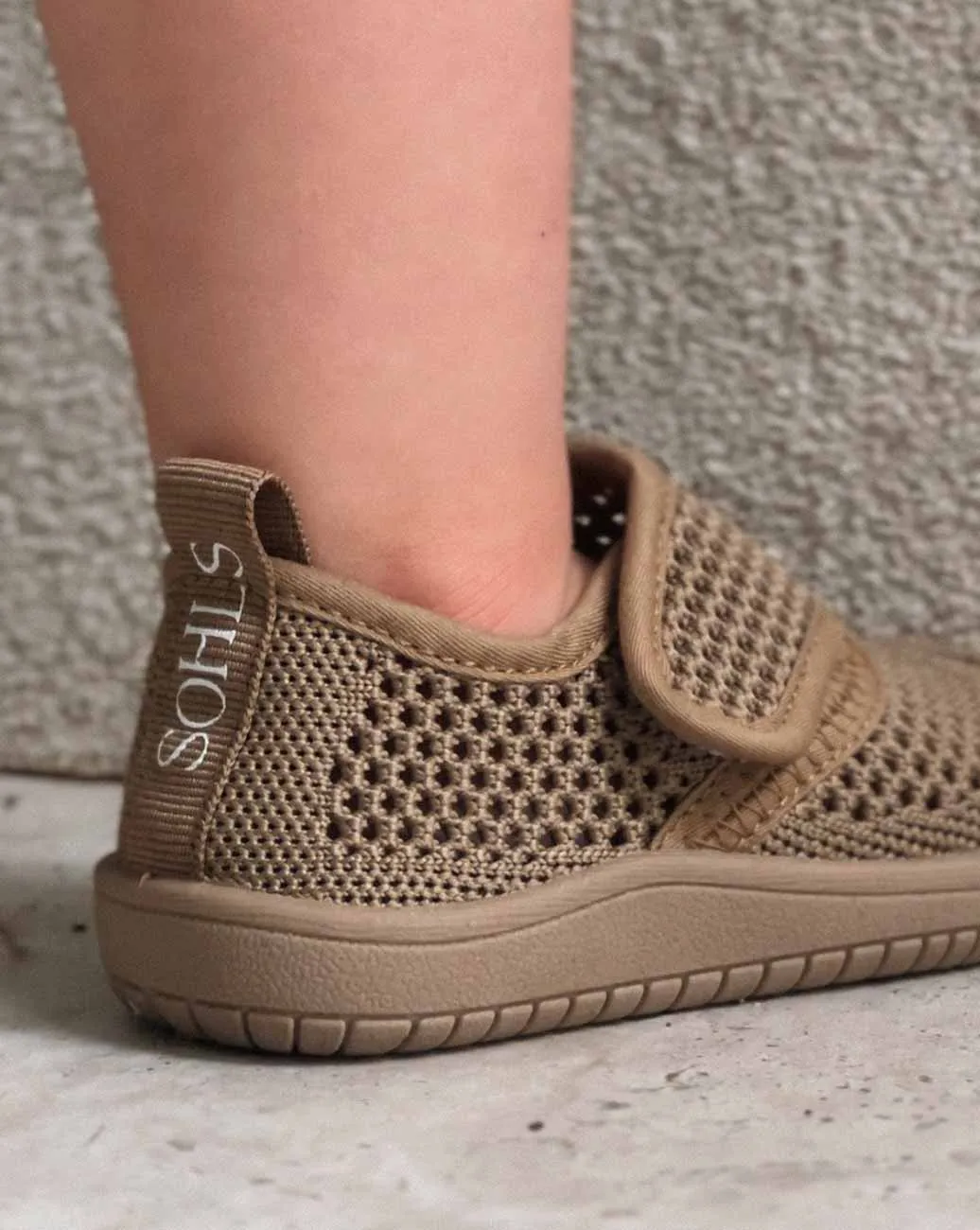 Little Sohls Velcro Toddler Shoe - Earthstone