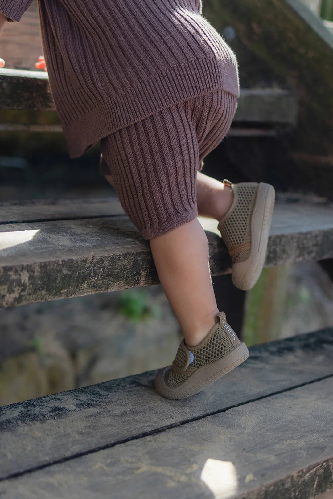 Little Sohls Velcro Toddler Shoe - Earthstone
