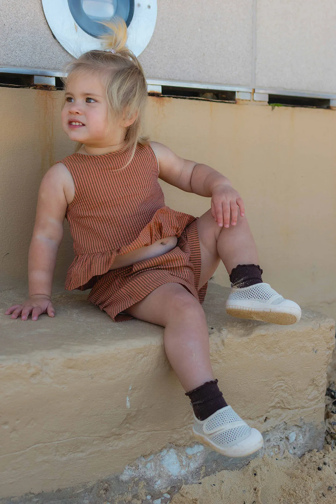 Little Sohls Velcro Toddler Shoe - Sand Dune