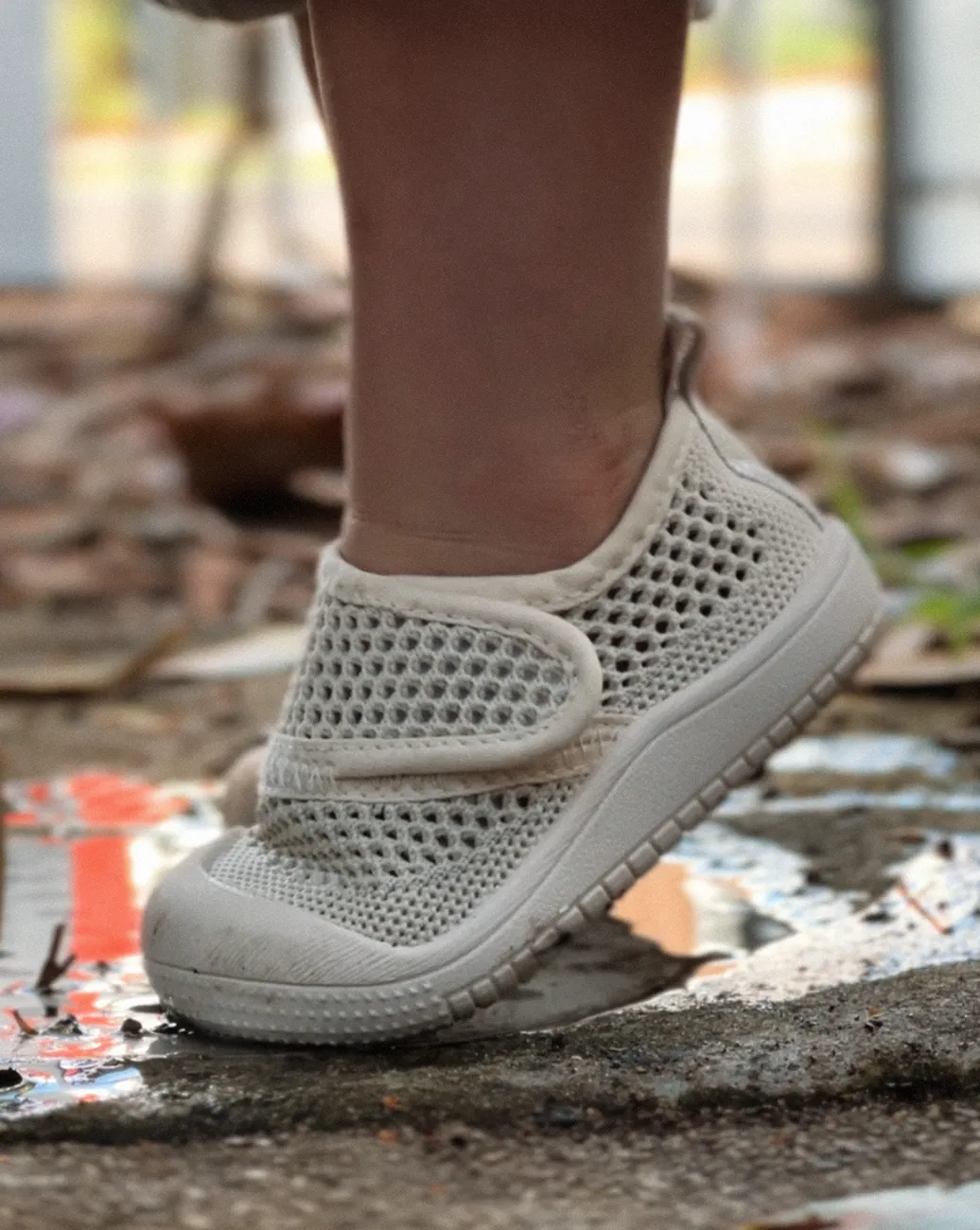 Little Sohls Velcro Toddler Shoe - Sand Dune