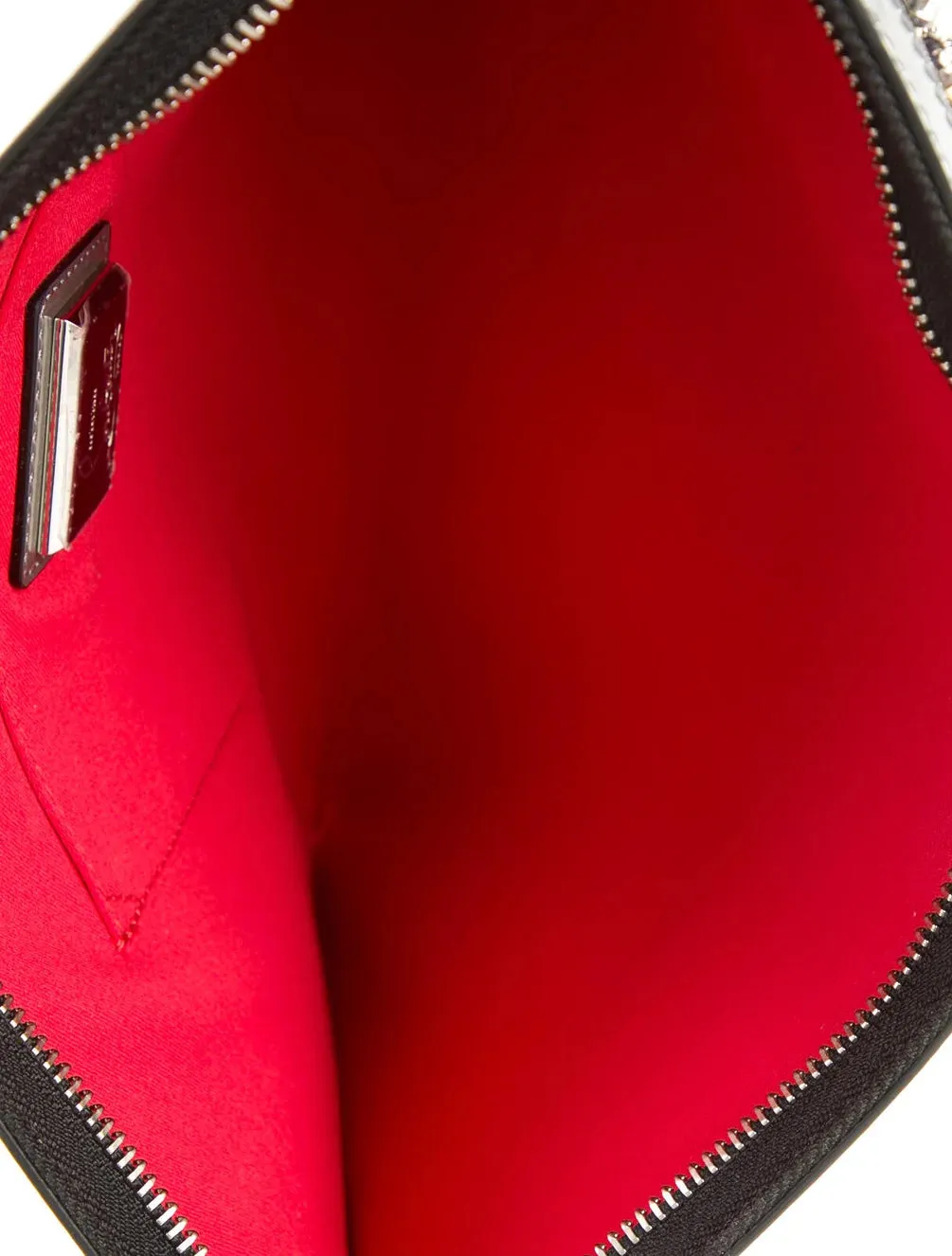 Louboutin Patent Leather Studded Shoulder Bag