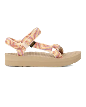Midform Universal Sandals in Neon Fade Coconut