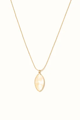 Mother of Pearl Pendant Drop Necklace