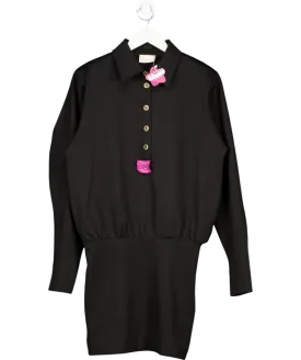Naia Black Lucky Mini Dress UK S