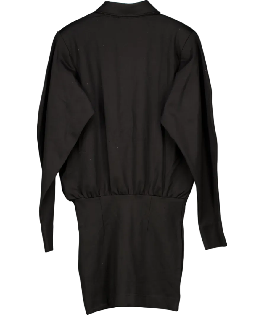 Naia Black Lucky Mini Dress UK S