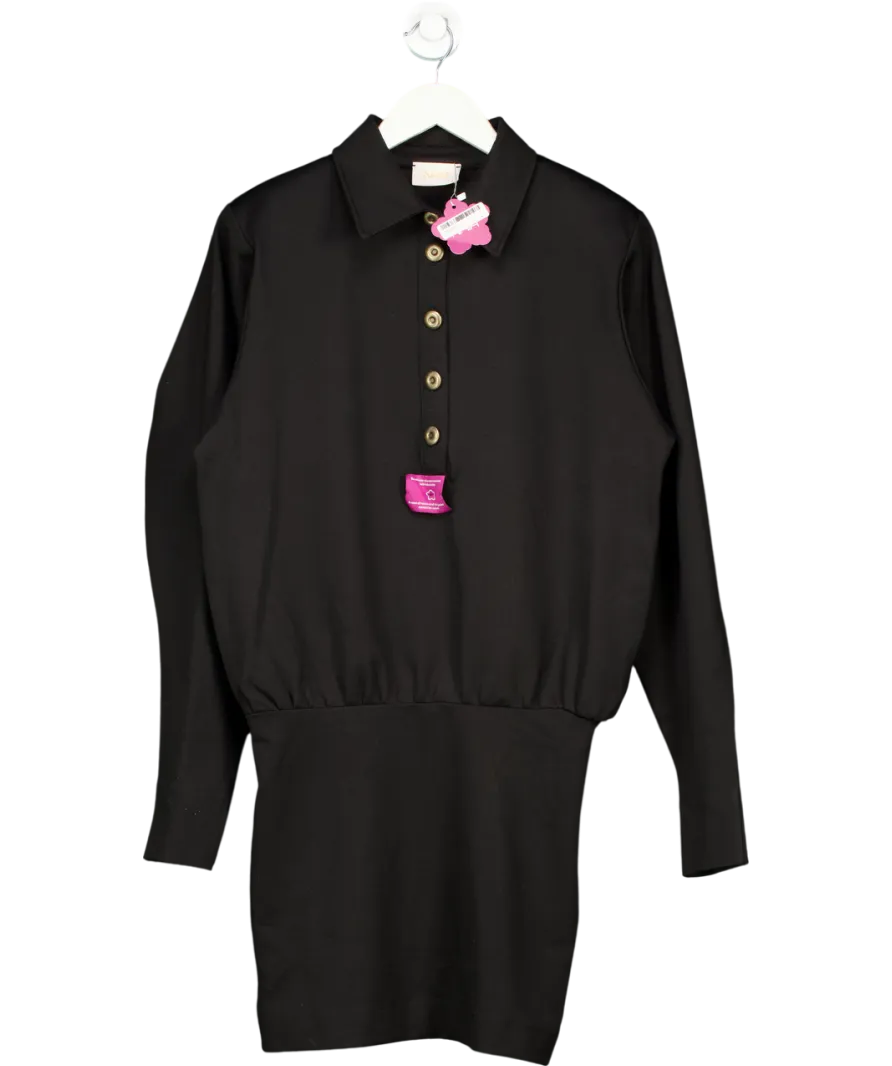 Naia Black Lucky Mini Dress UK S