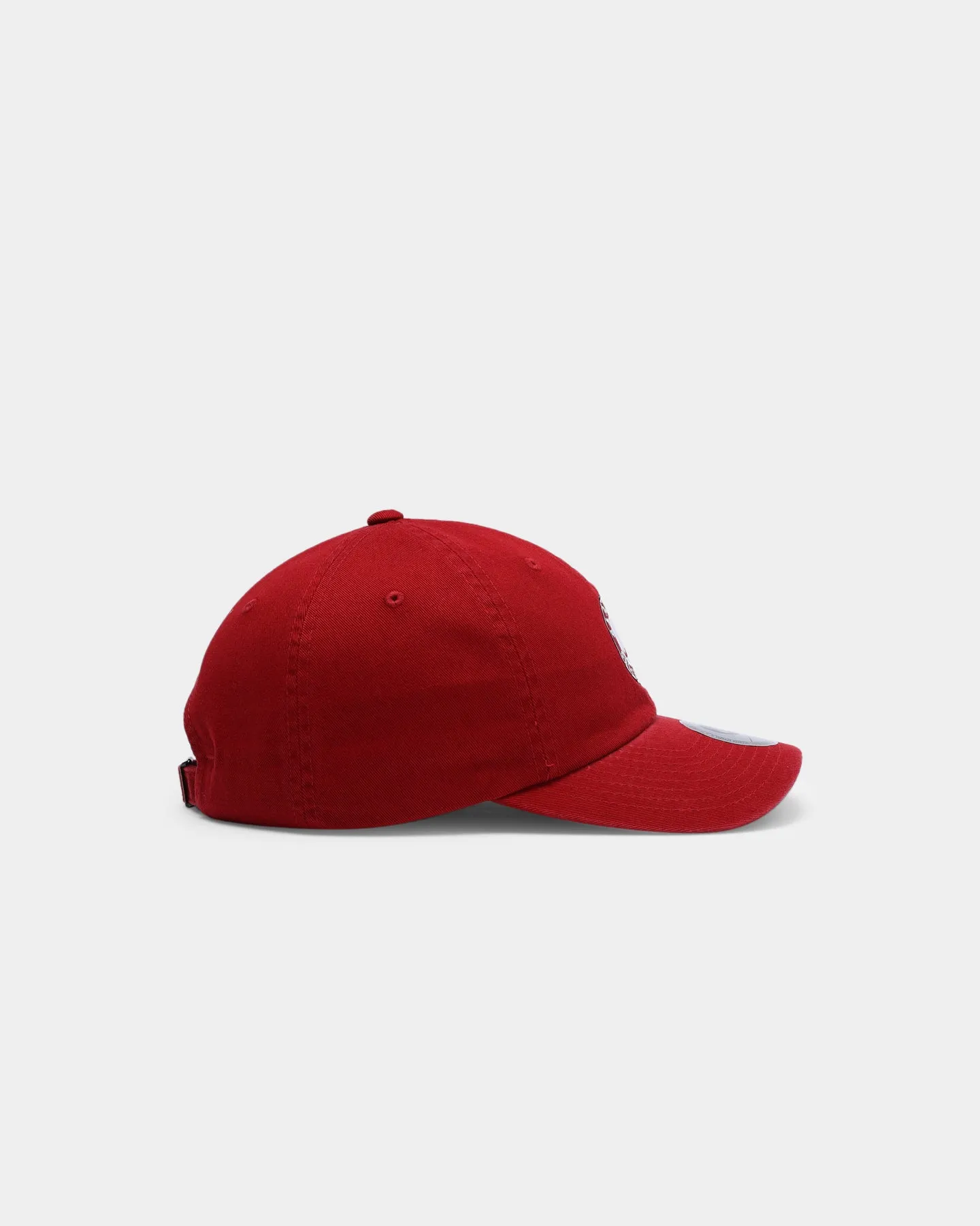 NATIONAL COLLEGIATE ATHLETIC ASSC Alabama Crimson Tide Small Team Crest Dad Hat Strapback Washed Crimson