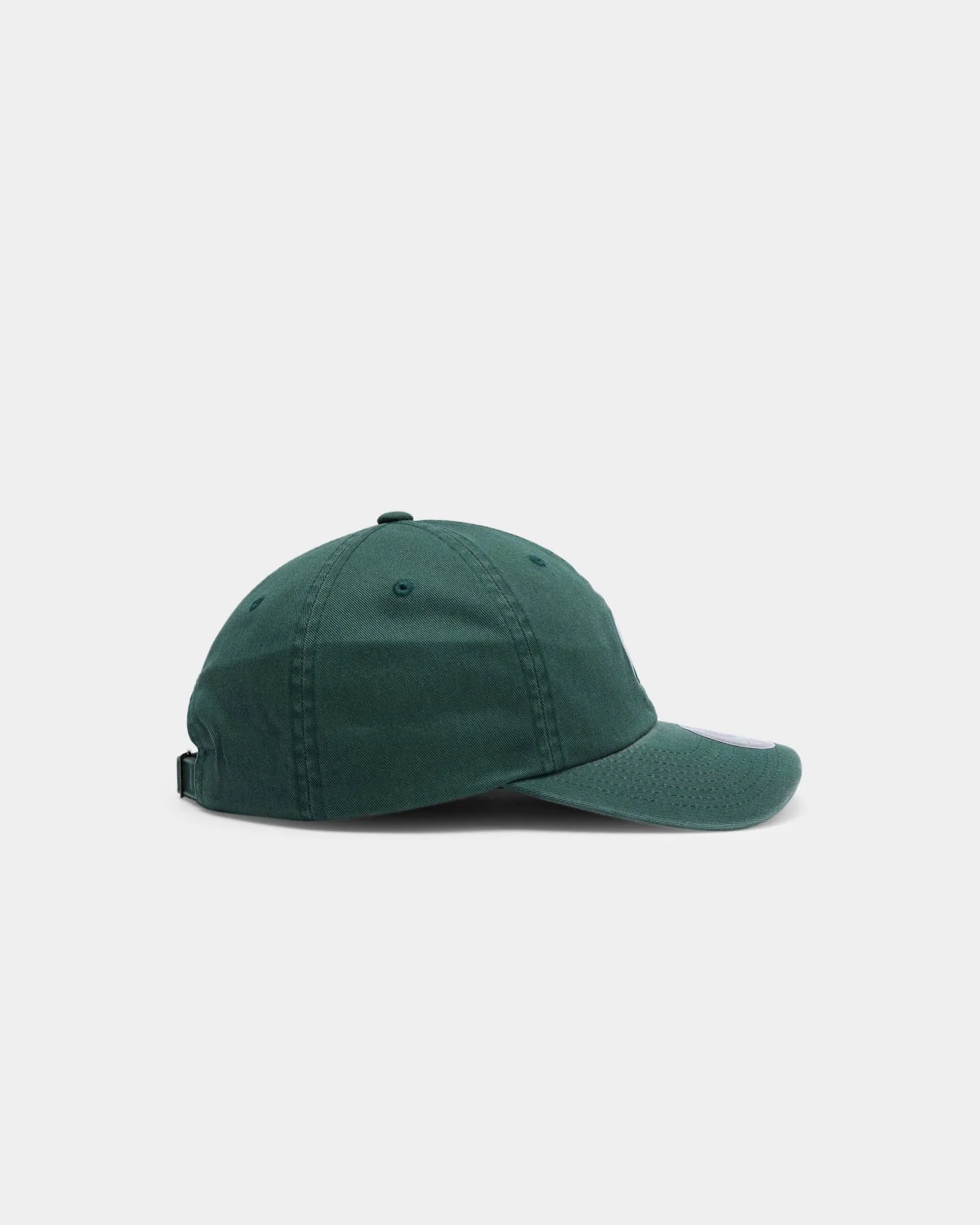 NATIONAL COLLEGIATE ATHLETIC ASSC Michigan State Spartans Small Team Crest Dad Hat Strapback Washed Green