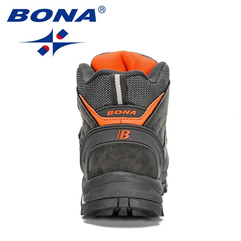 New Designers Outdoor Hiking Boots Kids Leather Mountain Boots
