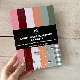 Paper Pad Christmas | rejected print (little red dots)
