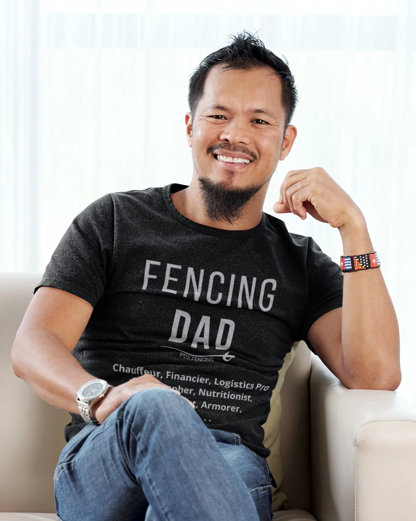 PDX Fencing Dad Fun T-Shirt