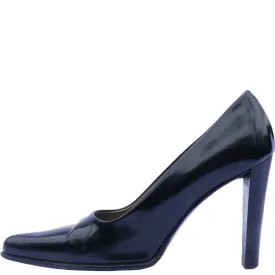 PRADA BLACK POINTED-TOE PUMPS