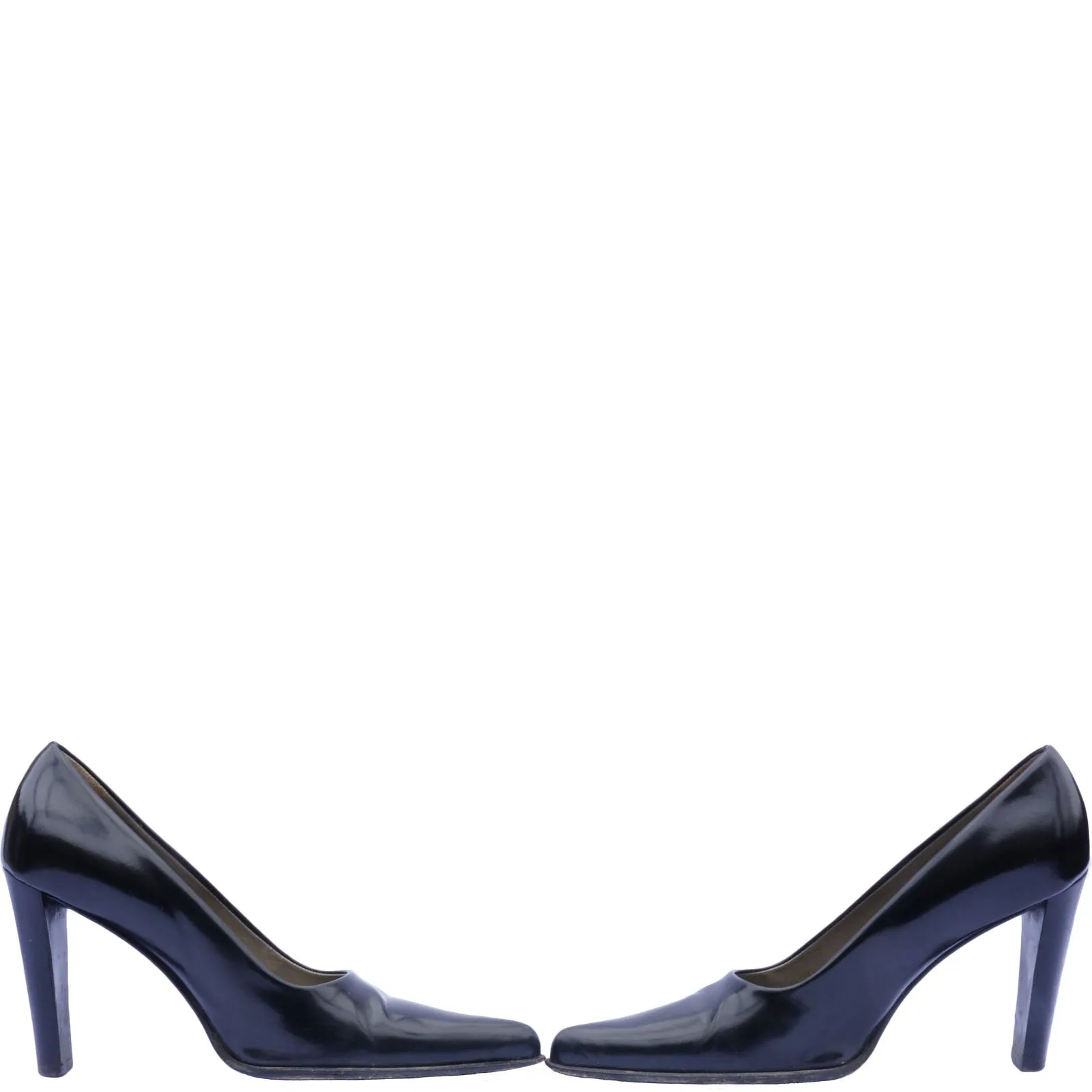 PRADA BLACK POINTED-TOE PUMPS