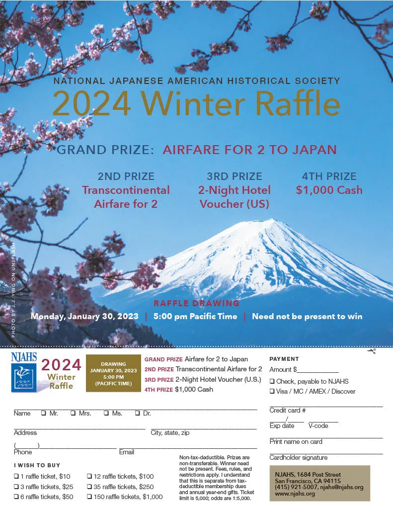 Raffle -3 for $25