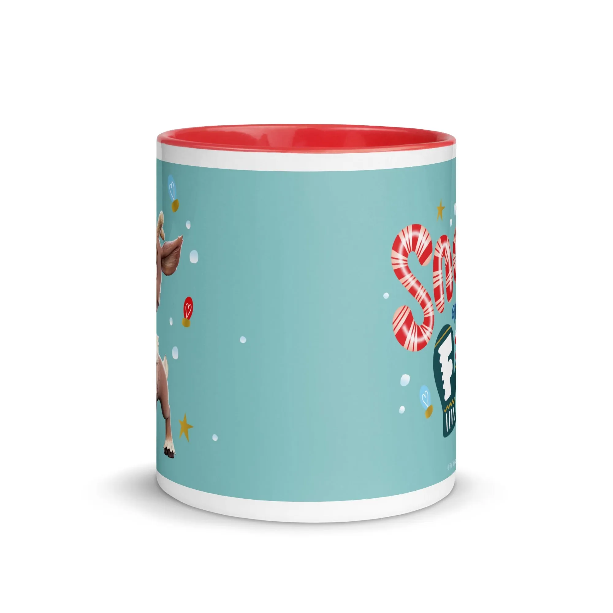 Reindeer in Here Snow Much Fun Mug