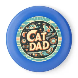 Retro Cat Dad Wham-O Frisbee - Dad Gift Idea