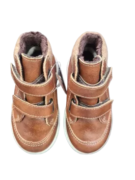 Ricosta brown leather fur lined boots
