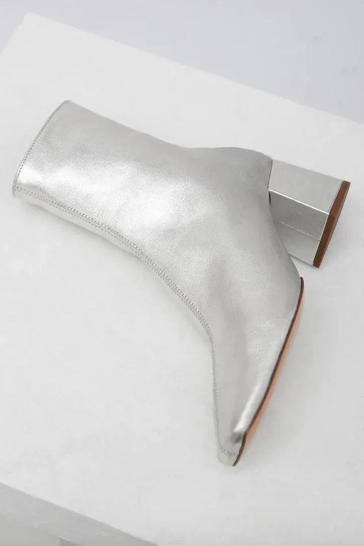 Souliers Martinez - Tierra Boot: Silver