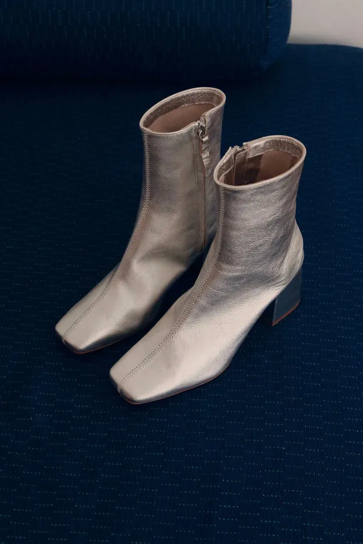 Souliers Martinez - Tierra Boot: Silver